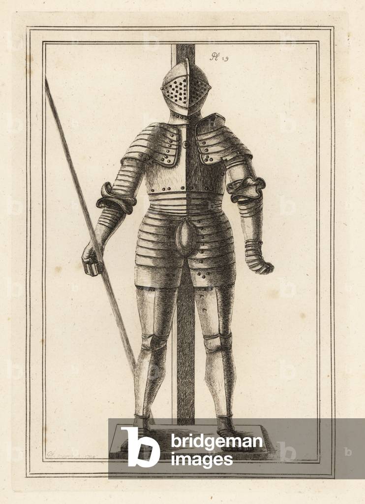 Suit of armour made for King Henry VIII at age 18 in the Tower of London