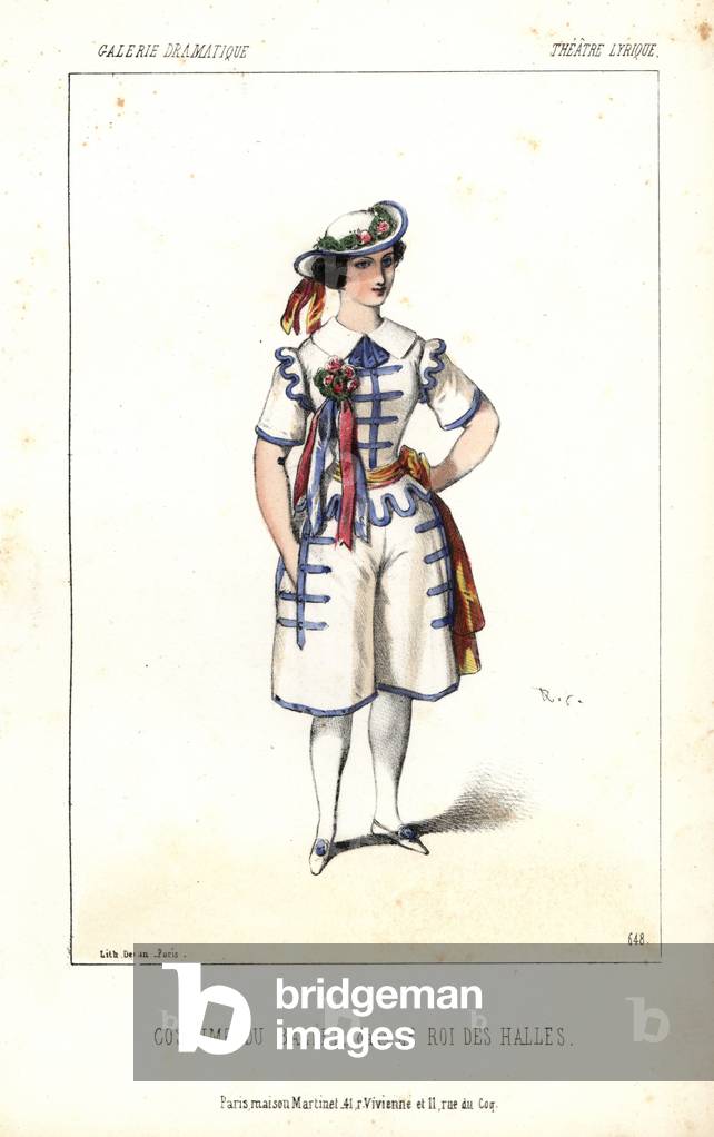 Ballet dancer's costume from 