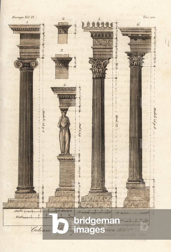 Columns from the Temple of Minerva, Athens