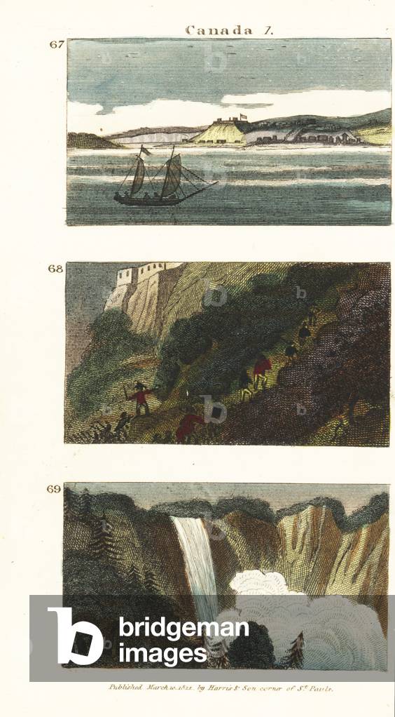 View of Quebec on the St