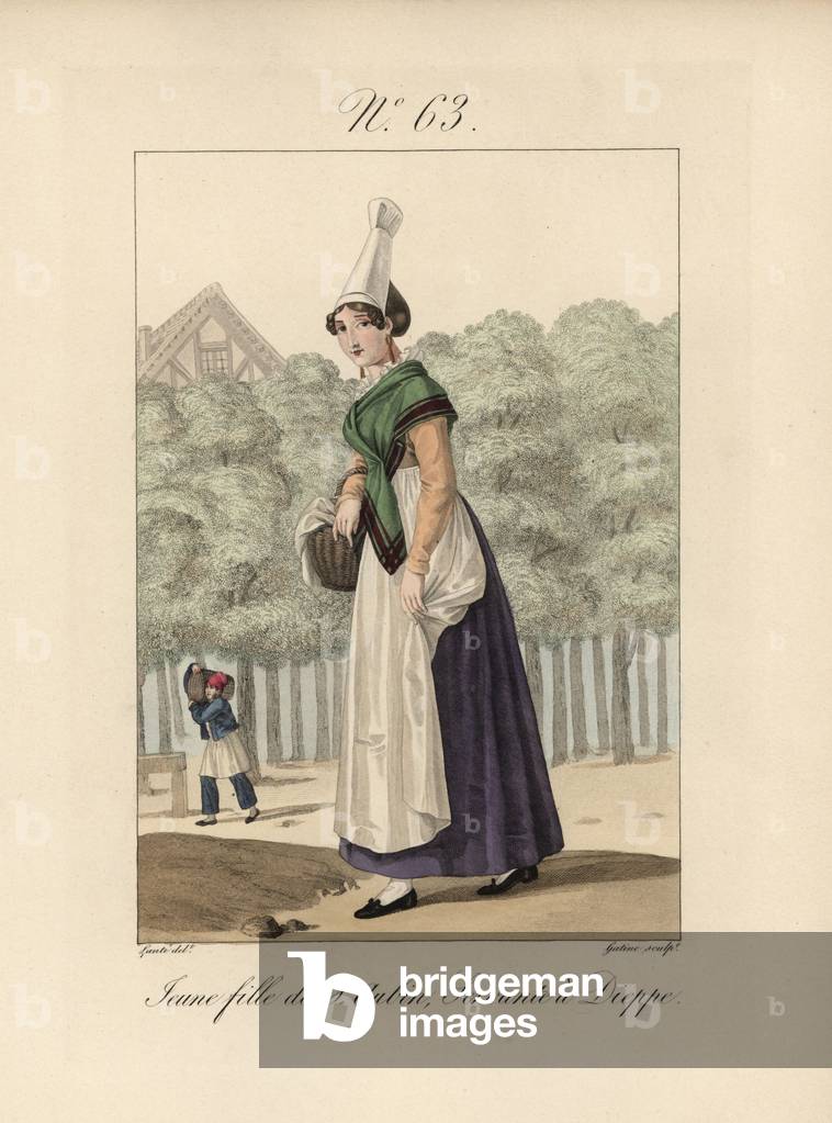 Young woman of St. Aubin