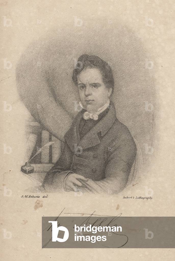 Robert Owen, 1828 (litho)