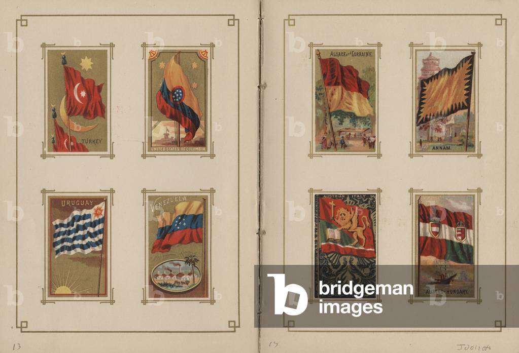 Flags of All Nations and the United States of America - Pages 13 & 14