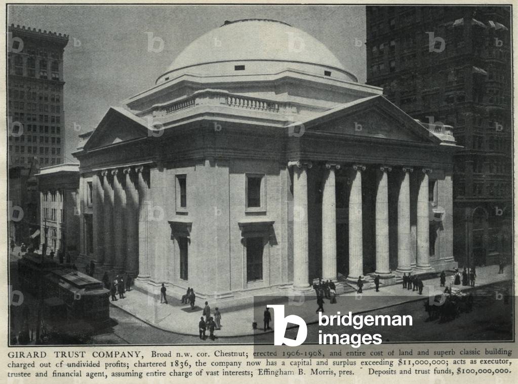 Girard Trust Company (b/w photo)