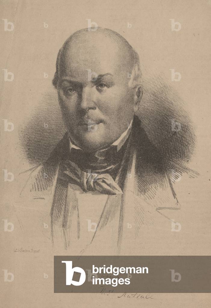 Thomas Nuttall, litho by L.N. Rosenthal, 1860 (litho)