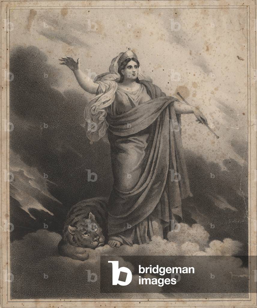 Allegorical Figure (litho)