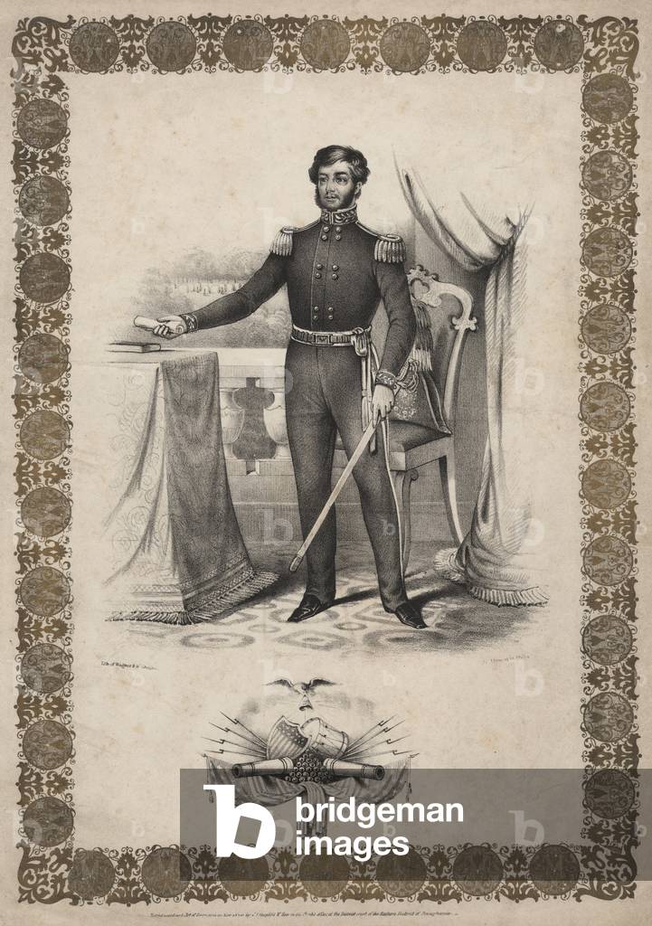 General George Cadwalader, 1846 (litho)