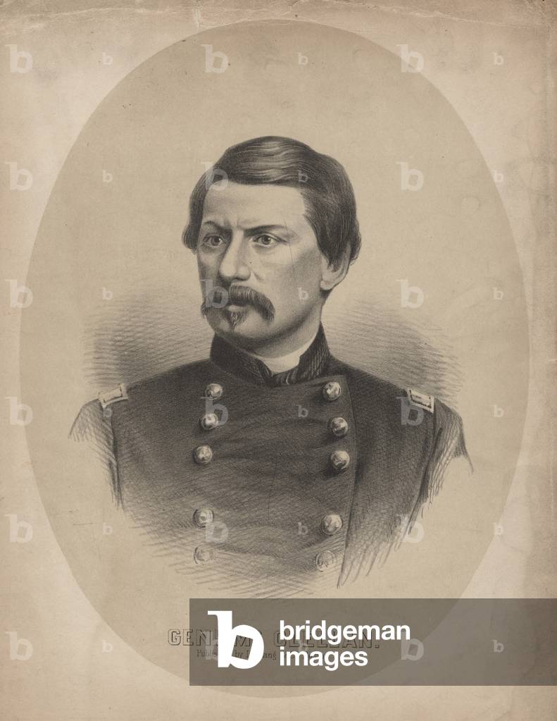 General McClellan, 1862 (litho)