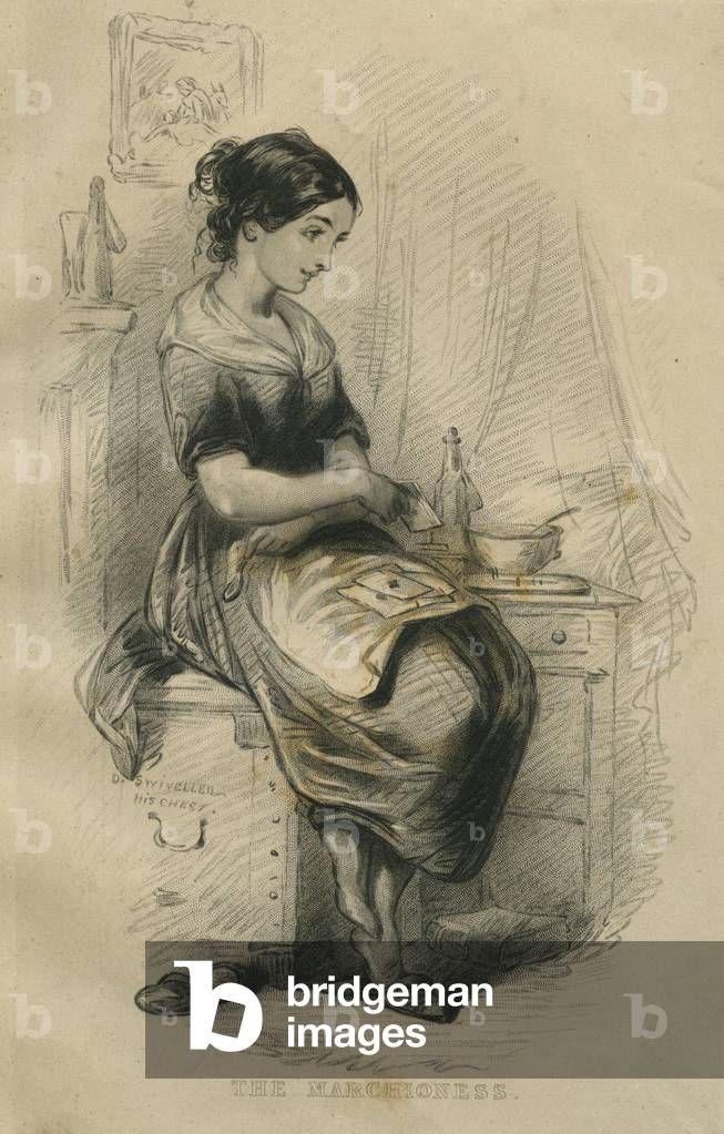 Old Curiosity Shop: The Marchioness (engraving)