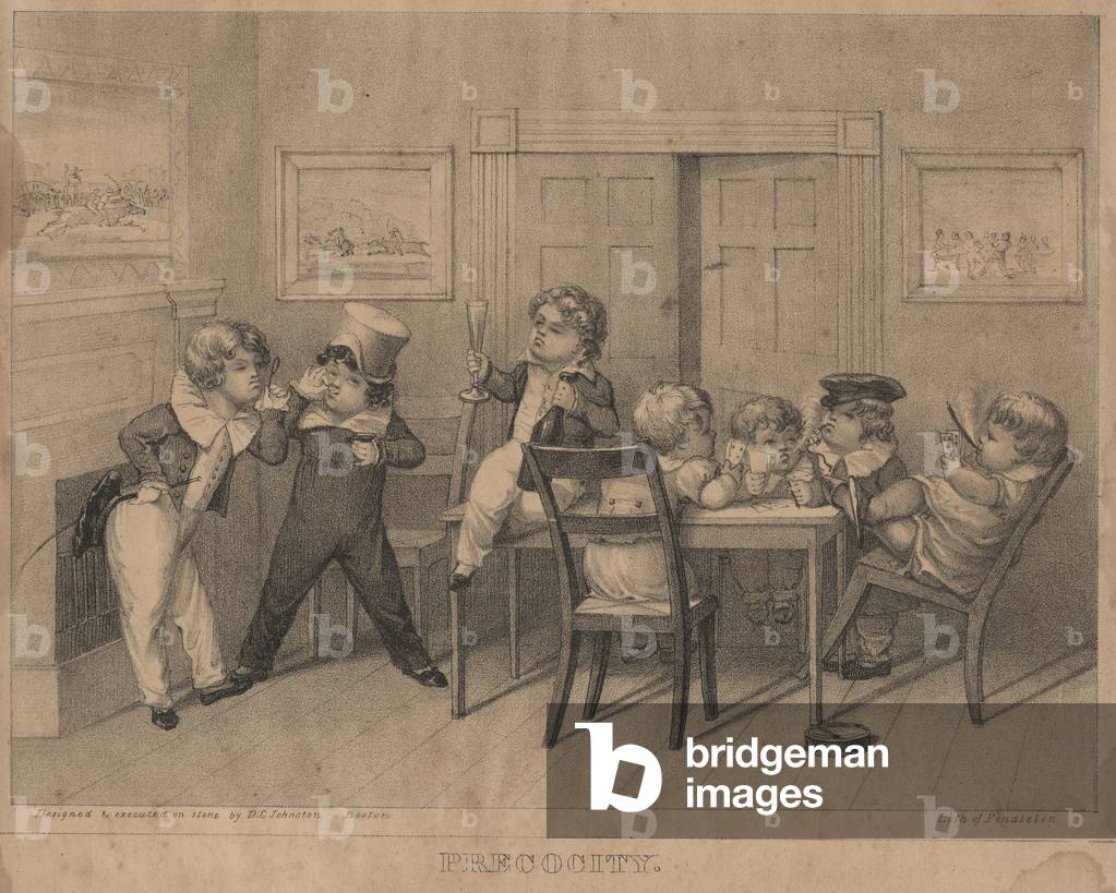 Precocity, 1827 (litho)