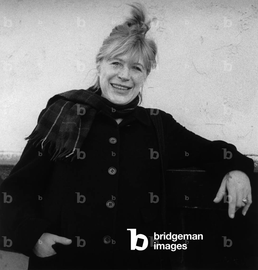 Marianne Faithfull, San Francisco, 1995 (b/w photo)