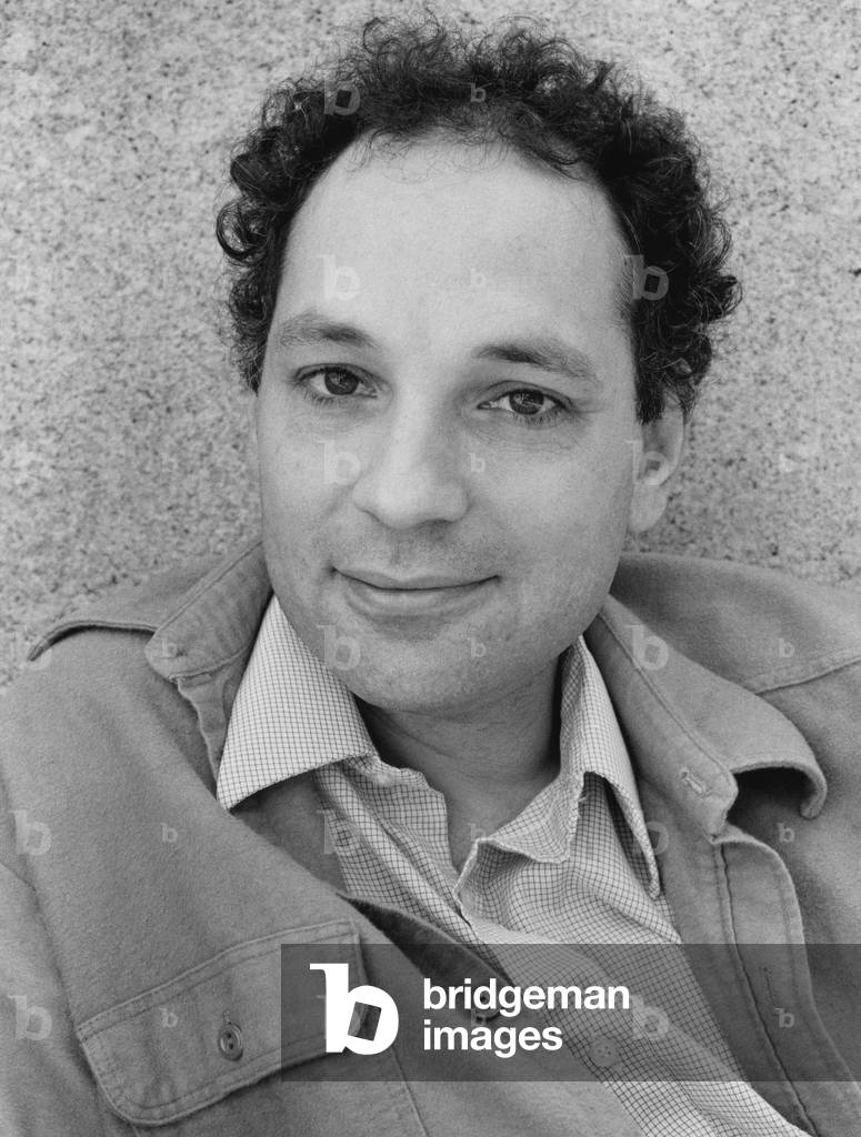 Charles Bernstein, New York City, 1985 (b/w photo)