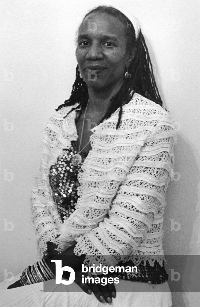 Charmaine Neville (b/w photo)