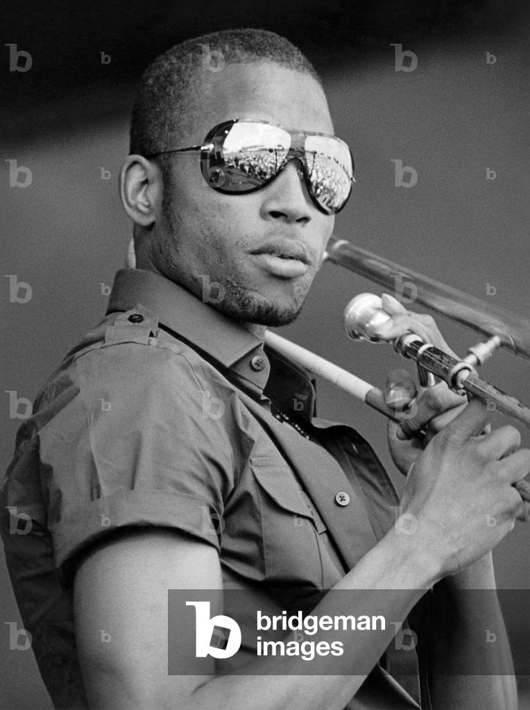 Troy Andrews, New Orleans, 2011 (b/w photo)