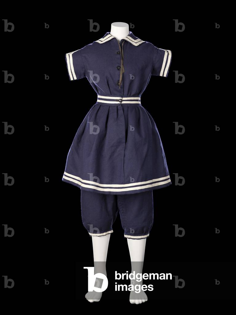 Bathing Costume, c.1900 (wool)