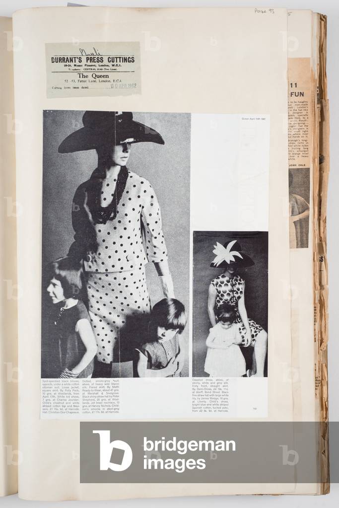 Page from Mattli Press Book, 1962 (litho)