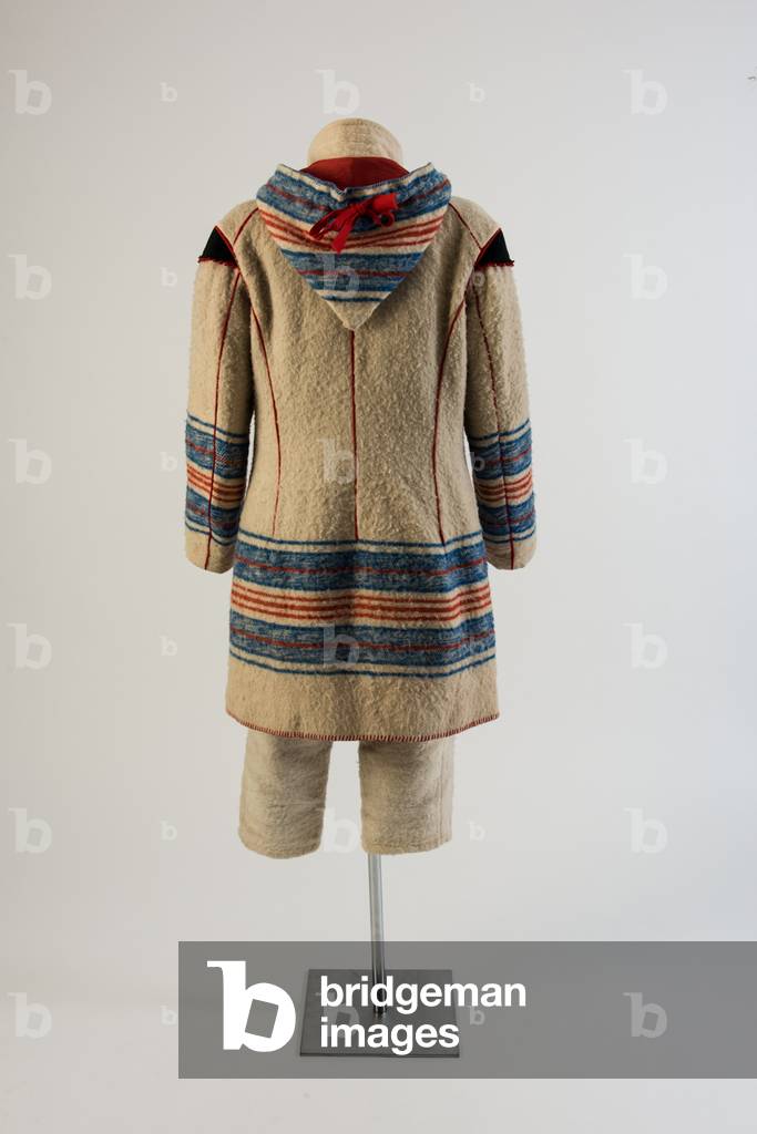 Tobogganing Suit, with 'Park Tobogganing Club' badge (wool)