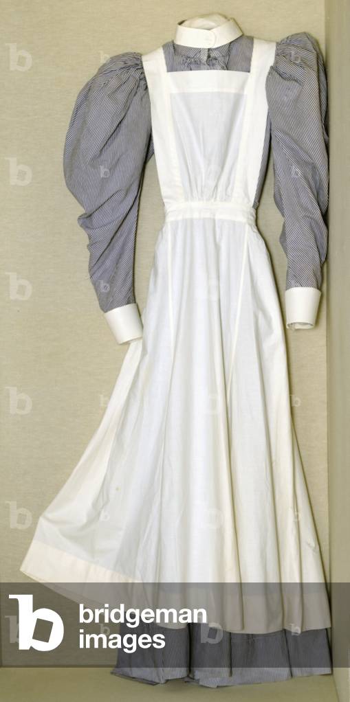 Part of a nursing uniform belonging to Helen Riddick while at the Nightingale Training School at St. Thomas' Hospital, c.1896 (cotton)
