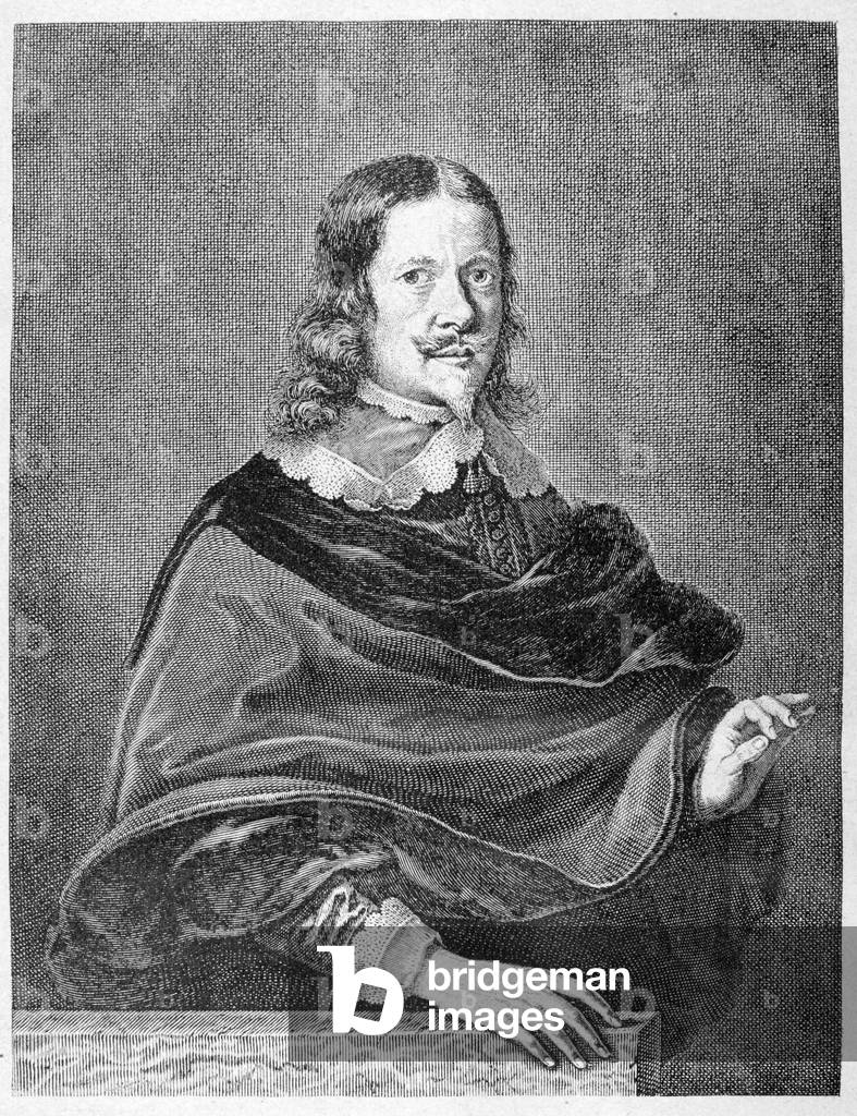 Johnannes Hevelius (28.01.1611-28.01.1687). Mayor of Gdansk (Danzig) and astronomer who founded the lunar topography. 