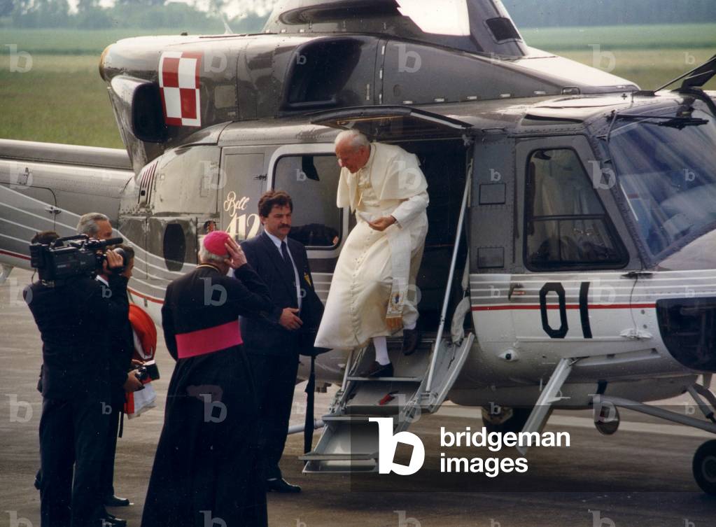 Szczecin, Pope John Paul II's visit Poland. 