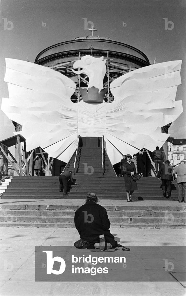 1979, Pope's visit - Three Cross Square. 