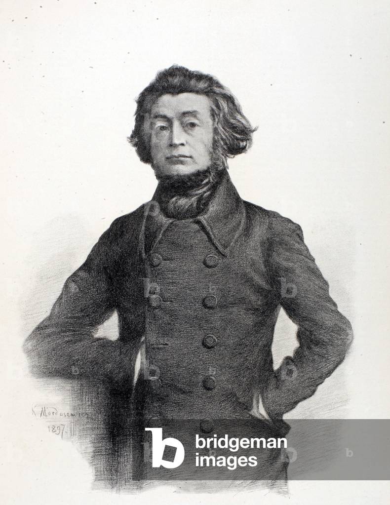 Adam Bernard Mickiewicz (24.12.1798-26.11.1855). Polish romantic poet, author of poetic novels 'Dziady', 'Konrad Wallenroad' and 'Grazyna'. Adam was active in the struggle for independence from the Russian empire. 
