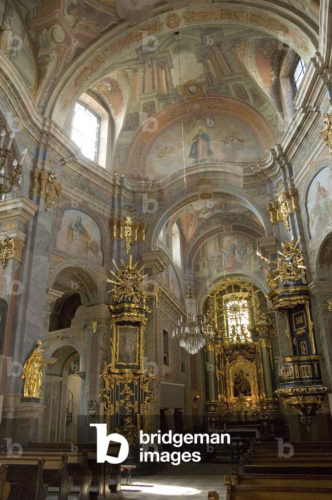 Chelm, Eatsern Poland, The Church of Apostoles, the Massengers Roman Catholic, set in 1217.