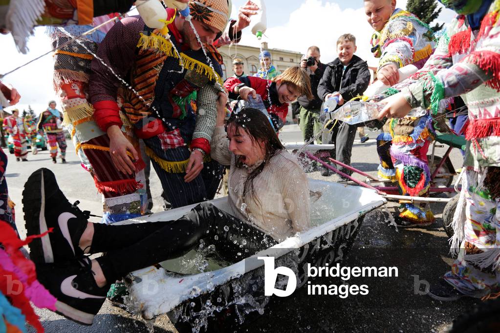 Lany Poniedzialek in Wilamowice, 17th April 2017 (photo)