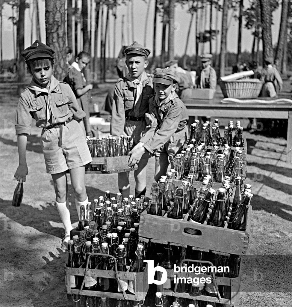 09.1958. Scout festival in Bydgoszcz. 