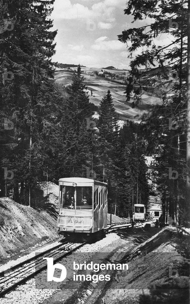 Krynica Gorska Zdroj, resort town in Southern Poland, Dubbed the pearl of polish health resorts, Lesser Poland Province, Beskids mountains, 1930s 1930s 