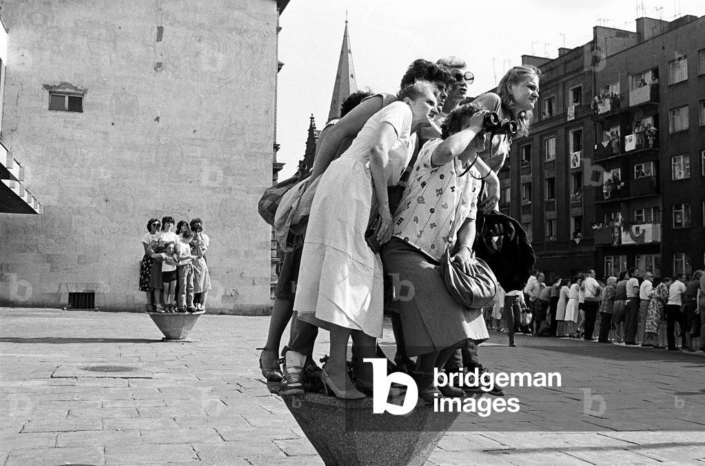 Lodz - Pope john Paul II's visit. 