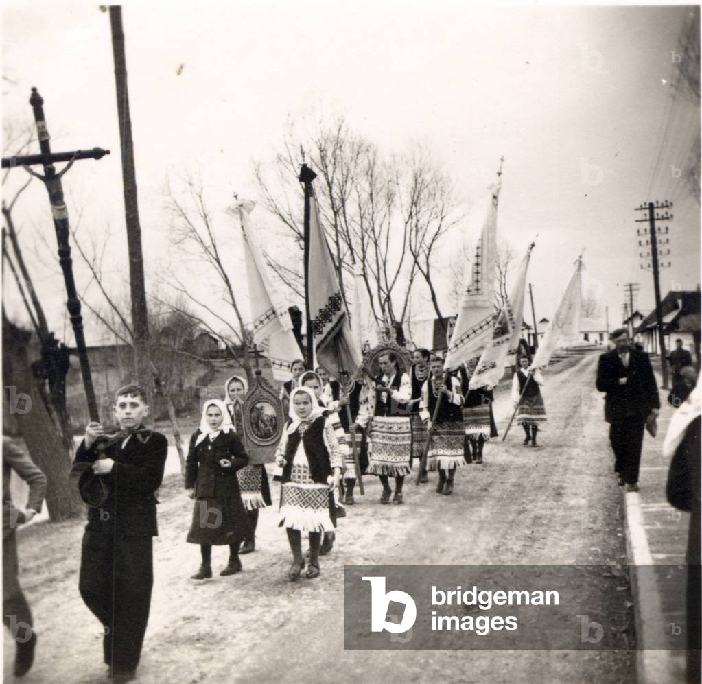 Lezajsk, 1940. Procession. 
