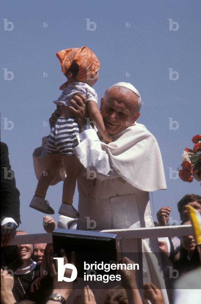 Pope John Paul II's first Pilgrimage to Jasna Gora Poland, 06.1979. 