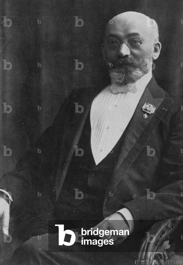 Ludwig Lazarus Zamenhof (15.12.1859 -14.04.1917) (b/w photo)