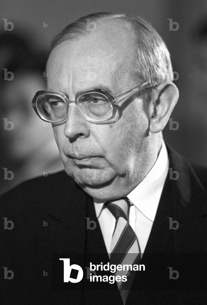 Warsaw, 12.09.1989. Endorsement of Krzysztof Skubiszewskiego (no party) by parliament and Prime Minister Tadeusz Mazowiecki. 