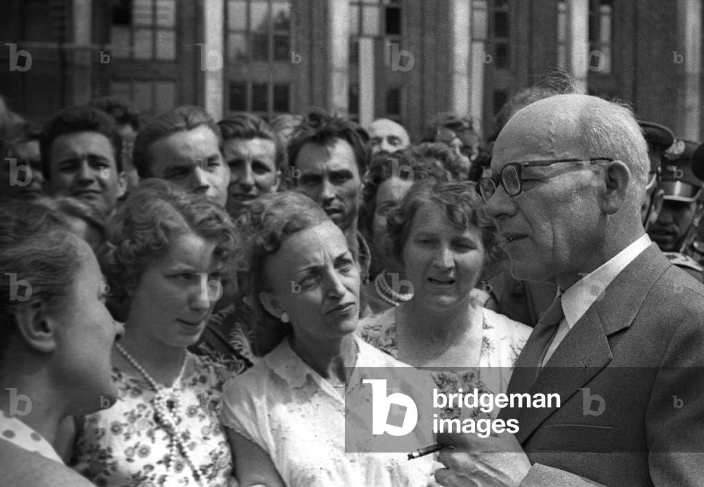 22.07.1958. Rebirth of Poland Anniversary. Wladyslaw Gomulka. 