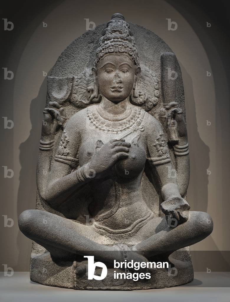 Yogini, 10th century (stone, metagabbro)