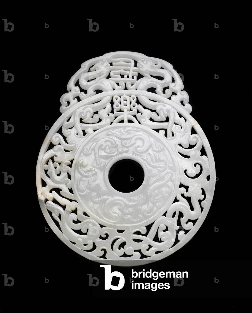 Disk (bi), 18th century (jade)