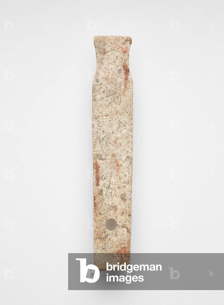 Ancestor tablet, c.1300-c.1050 BC (jade, nephrite)