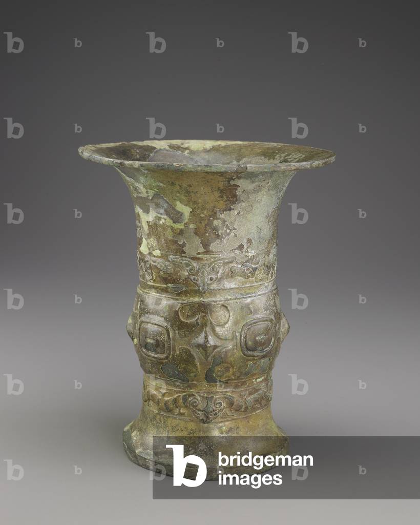 Ritual vessel (zun), c.1100-1000 BC (bronze)