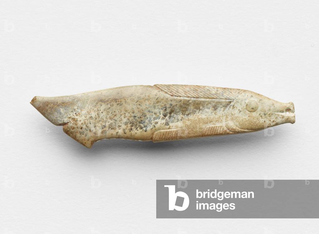 Pendant in the form of a fish, c.1300-c.1050 BC (jade, nephrite)