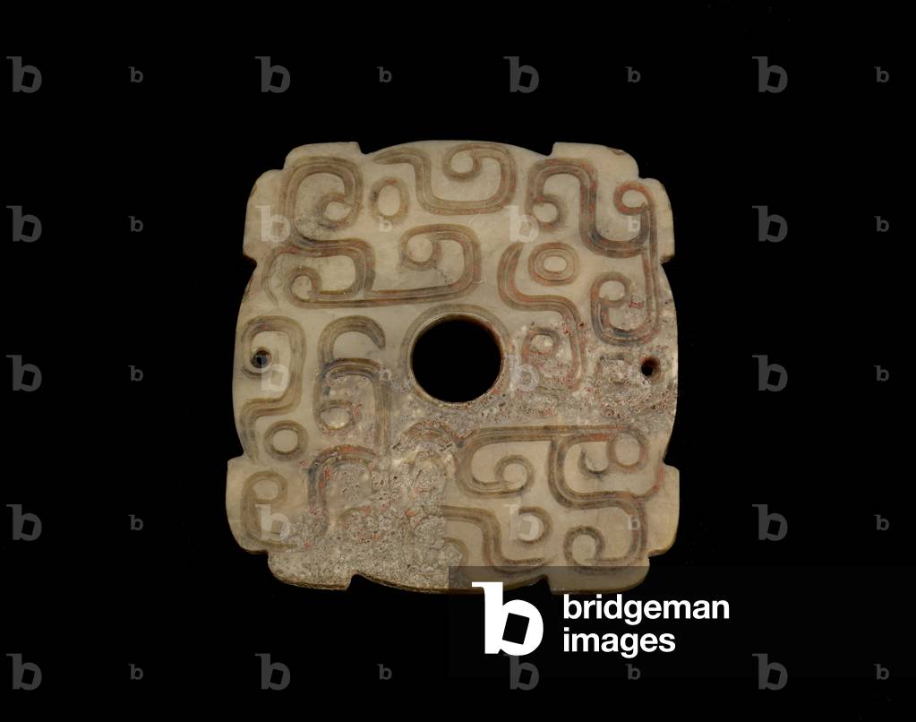 Ornament (shi), 8th-7th century BC (jade)