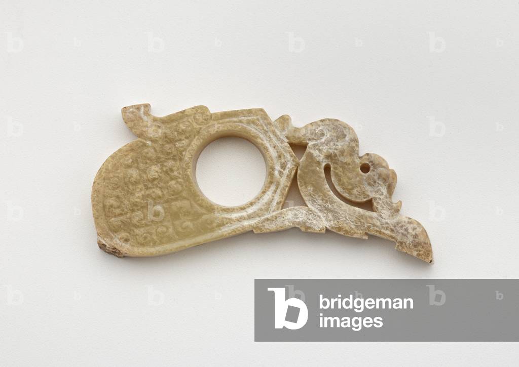 Archer's thumbring (ban zhi), c.5th-4th century BC (jade)