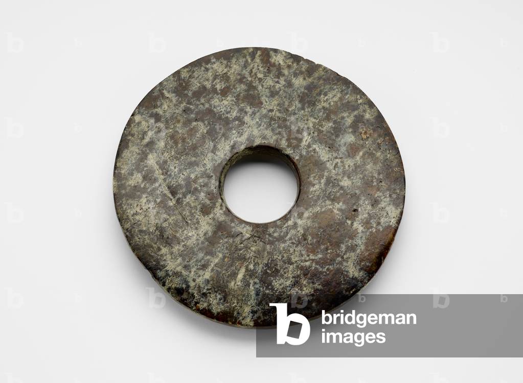 Disk, c.3300-2250 BC (jade, nephrite)