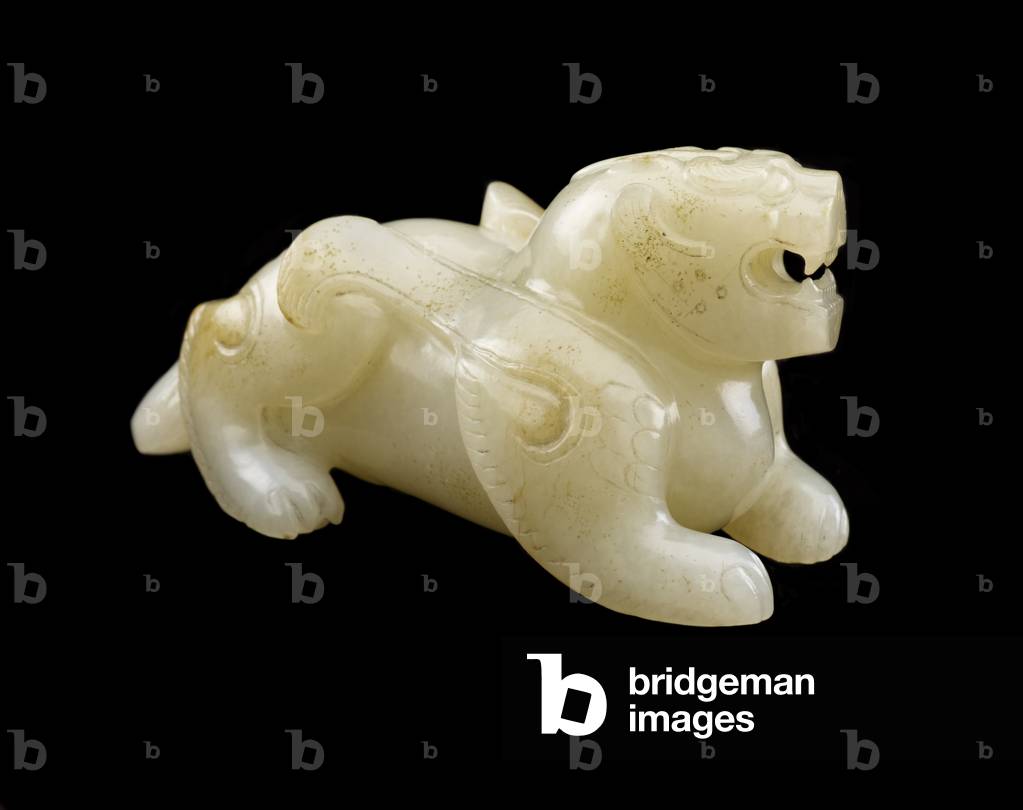 Chimera, c.1st century BC-1st century CE (jade)