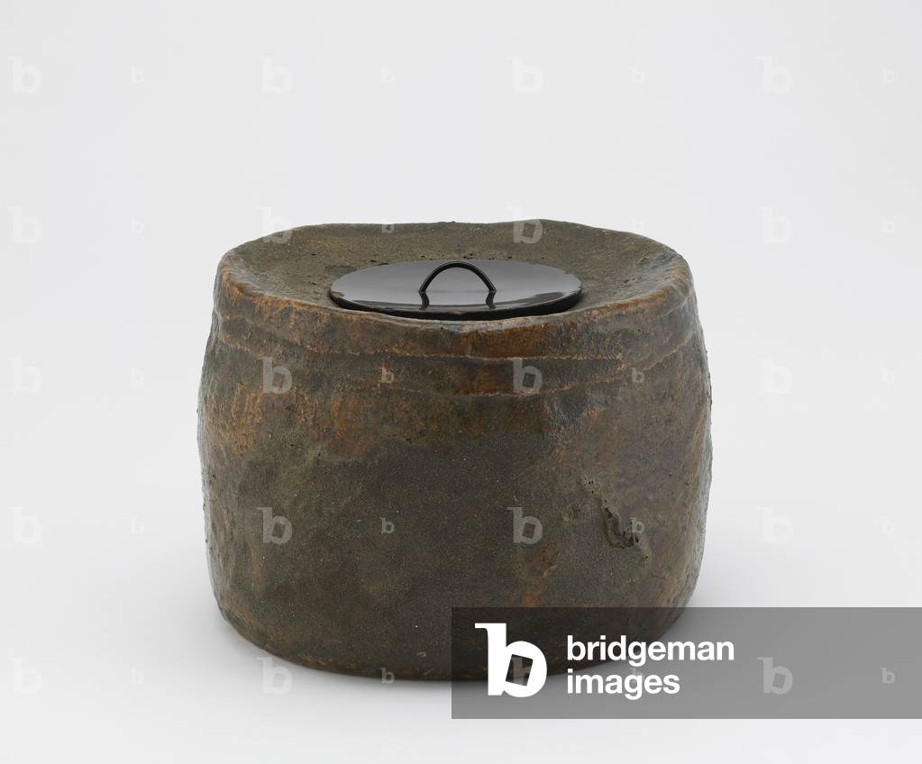 Tea ceremony water jar, Kyoto, Kyoto-fu, Edo period, 1615-1868 (ceramic)
