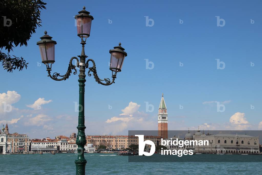 View from San Giorgio Maggiore to San Marco, Venice, Italy (photo)