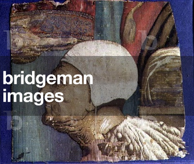 Fragment of a Tapestry Showing a Portrait of the Doge Loredan (textile)