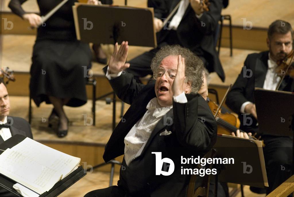 James Levine conducting Boston Symphony Orchestra