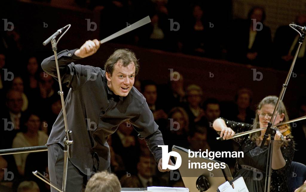 Andriss Nelsons conducting the City of Birmingham Symphony Orchestra at Lucerne Festival